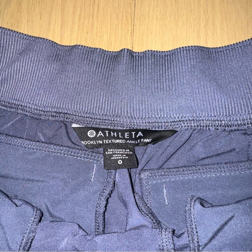 Athleta Brooklyn Textured Ankle Pant Leopard print 0 - Picture 10 of 13